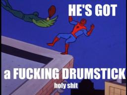 spiderman-got-a-drumstick.jpg