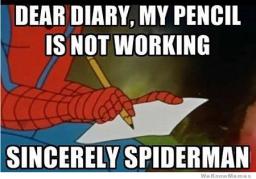 spiderman-dear-diary-my-pencil-is-not-working.jpg